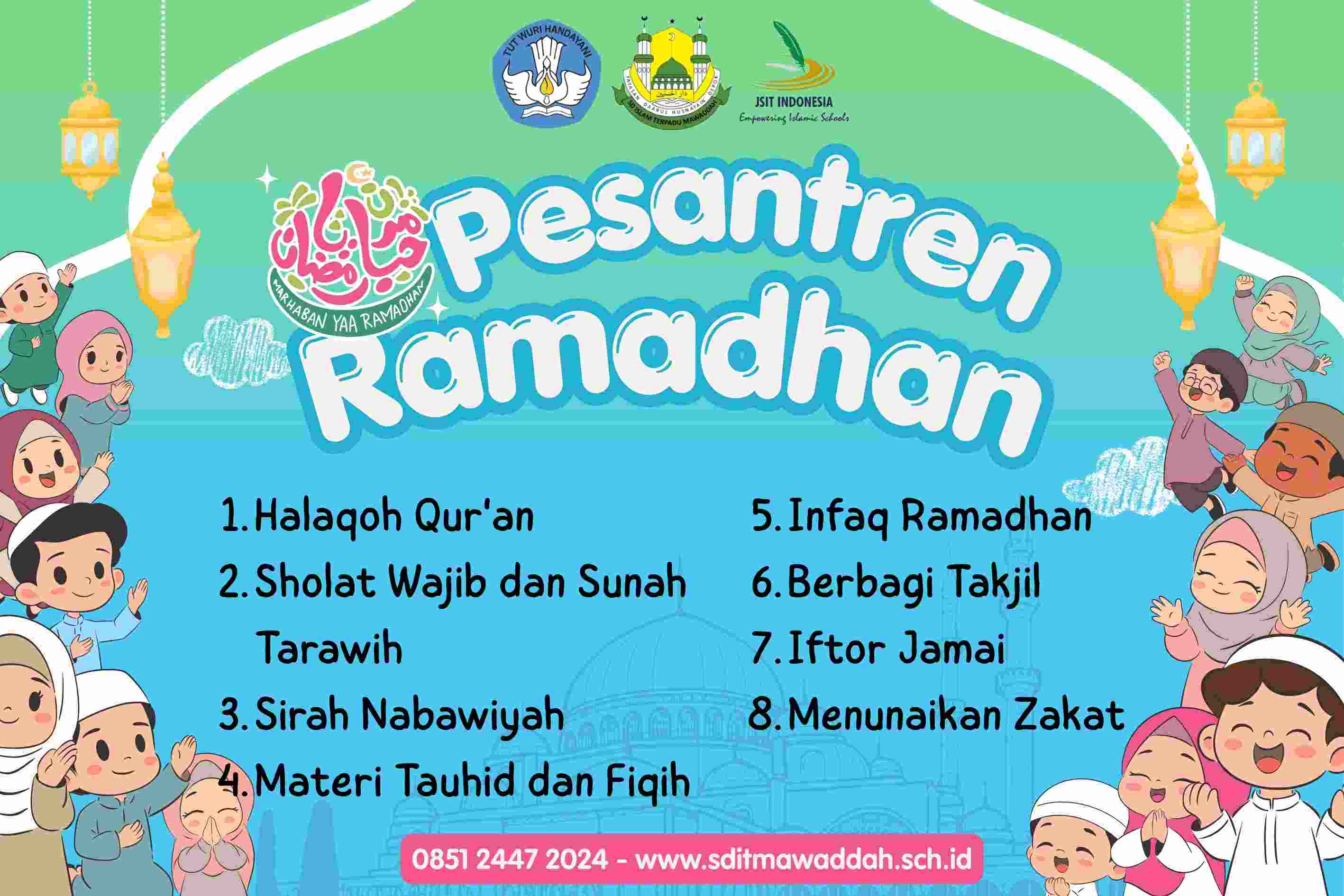Pesantren Ramadan SDIT Mawaddah: Menanamkan Nilai Iman dan Kebaikan Sejak Dini