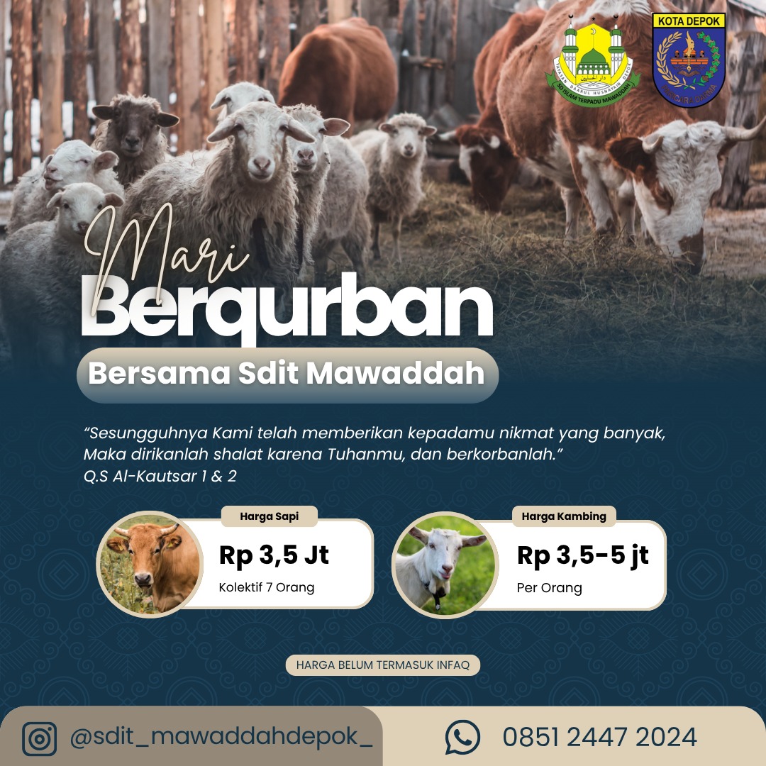 Bqurban bersama SD IT Mawaddah