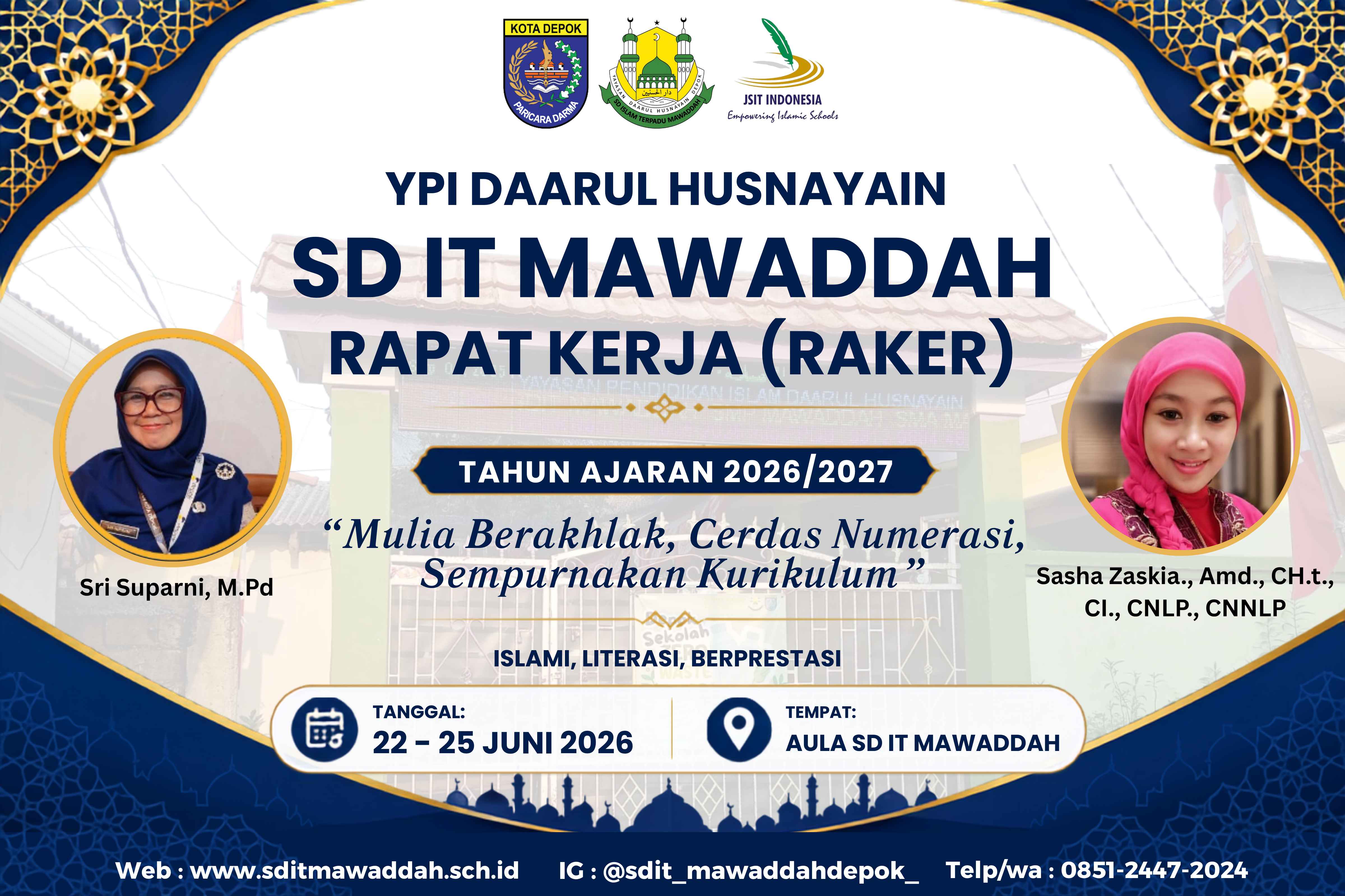Rapat Kerja SDIT Mawaddah: Membangun Komitmen Bersama Demi Peningkatan Mutu Pendidikan