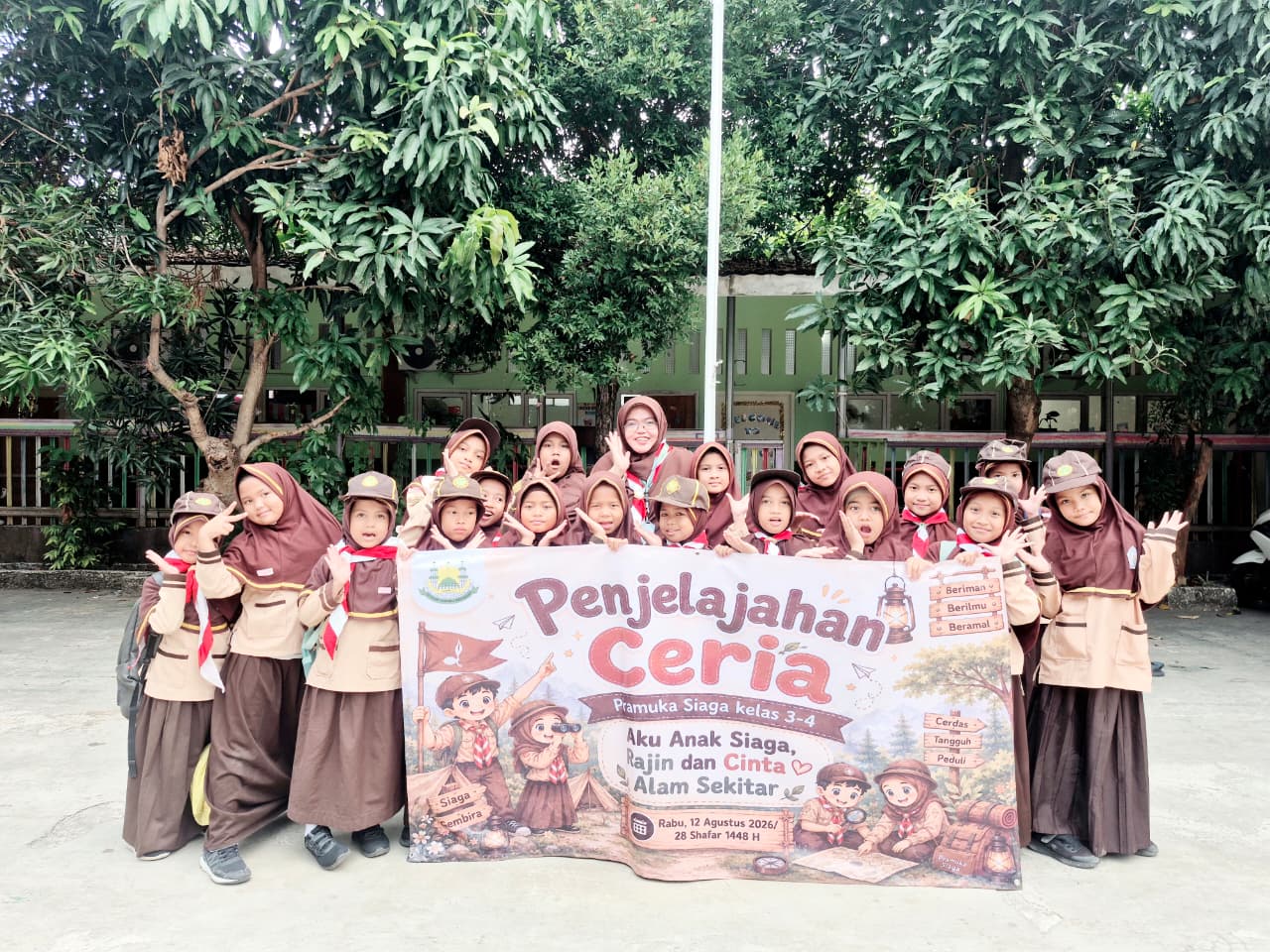 Jelajah Ceria, Semarak HUT Pramuka SDIT Mawaddah