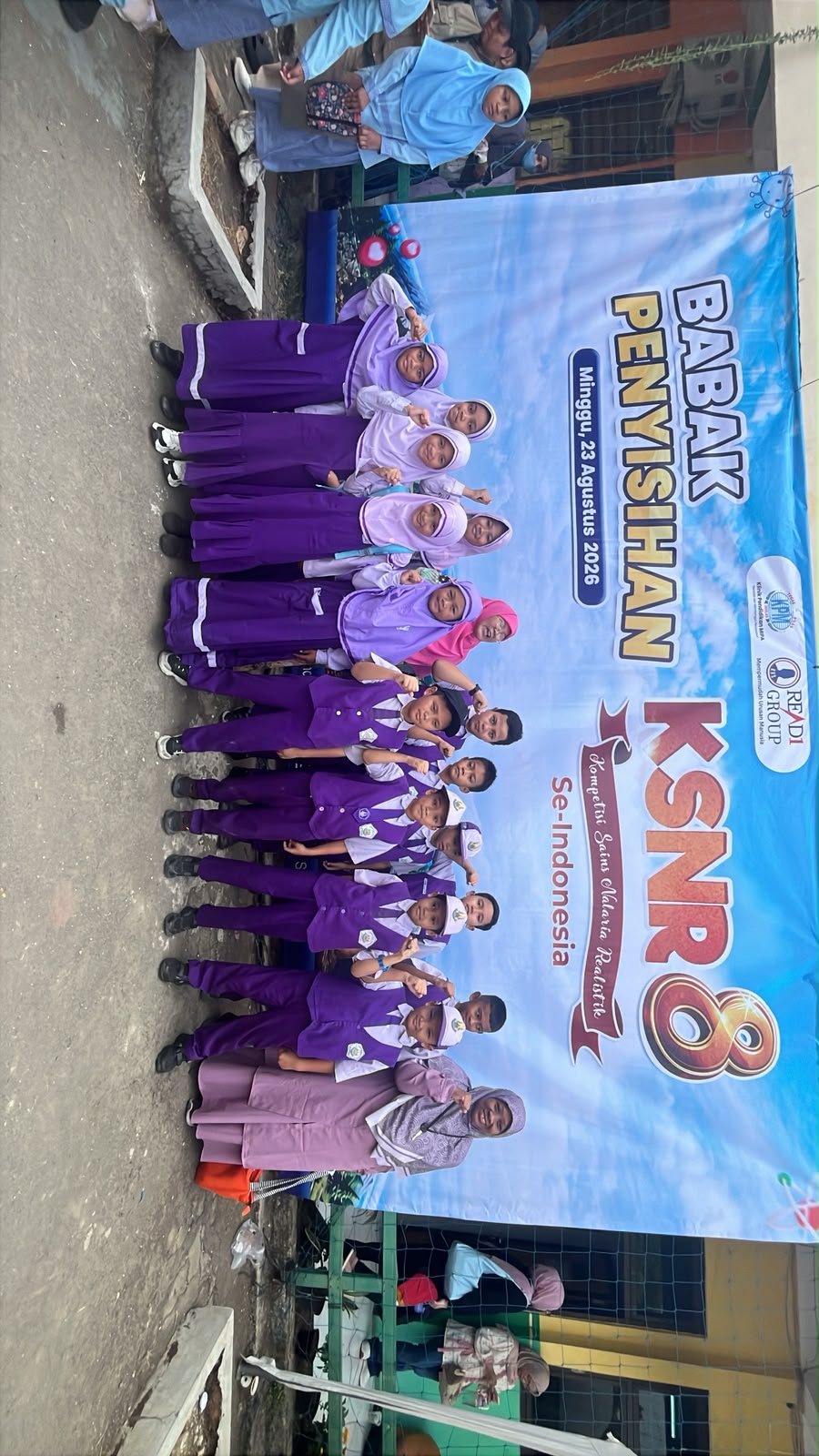 Siswa-Siswi SDIT Mawaddah Mengikuti Kompetisi Sains Nalaria Realistik (KSNR) 8 Se-Indonesia