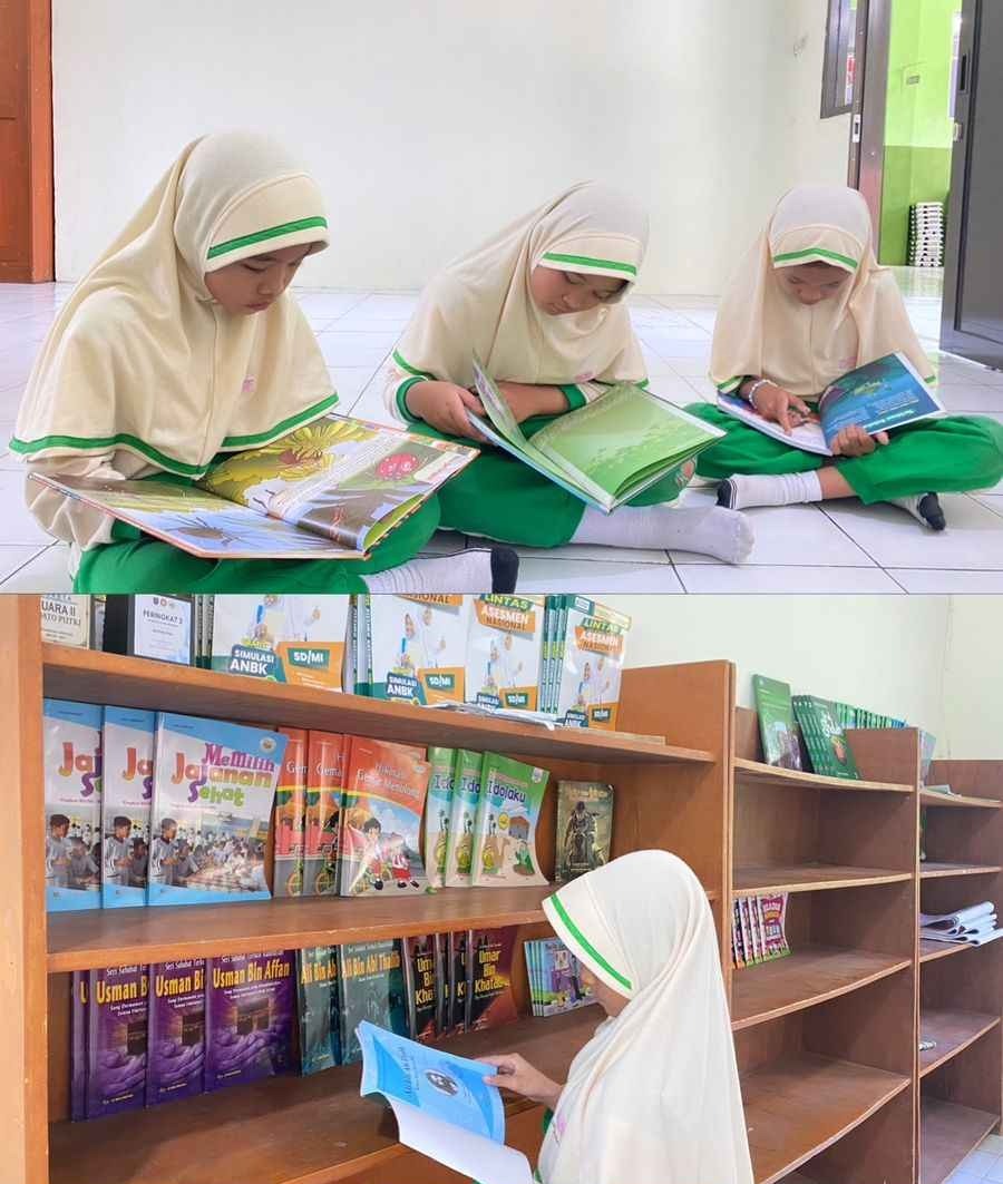 Suasana belajar mengajar di SDIT Mawaddah